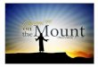 Sermon on the Mount Pursuing Kingdom Life Grace??? A new filter….. “For no man can lay a foundation other than the one which is laid, which is Jesus