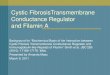 Cystic FibrosisTransmembrane Conductance Regulator and Filamin A Background for “Biochemical Basis of the Interaction between Cystic Fibrosis Transmembrane