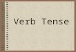 Verb Tense. Key Learning: Using appropriate grammar in writing and speaking is essential for effective communication. Unit Essential Question: How does