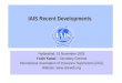 IAIS Recent Developments Hyderabad, 16 November 2005 Yoshi Kawai – Secretary General International Association of Insurance Supervisors (IAIS) Website: