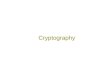 Cryptography. Basic Terminology ● Cryptography means secret writing ● Encryption means converting plaintext into ciphertext o hello → khoor ● Decryption