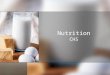 Nutrition CHS. What Is Nutrition? -The study of how your body uses the food that you eat