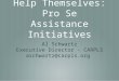 Helping People Help Themselves: Pro Se Assistance Initiatives Al Schwartz Executive Director - CARPLS aschwartz@carpls.org