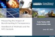 1 | Energy Efficiency and Renewable Energyeere.energy.gov Measuring the Impact of Benchmarking & Transparency: Handbook of Methods and the NYC Example