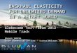 BACKHAUL ELASTICITY FOR UNLIMITED DEMAND IN A HETNET WORLD BACKHAUL ELASTICITY FOR UNLIMITED DEMAND IN A HETNET WORLD Globecomm Tech Forum 2012 Mobile