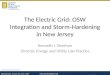 494 Broad Street. Newark. New Jersey. 07102  973.533.0777 Genova Burns Giantomasi Webster LLC The Electric Grid: OSW Integration and
