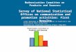 Modernization Committee on Products and Sources: Survey of National Statistical Offices on communication and promotion activities: First Results Joint