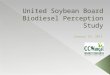 United Soybean Board Biodiesel Perception Study January 19, 2012