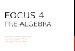 FOCUS 4 PRE-ALGEBRA RATIONAL NUMBER OPERATIONS ADDITION & SUBTRACTION 7.NS.1.A-D, 7.NS.3, 7.EE3