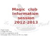 Magic Carpet, In Magic We Trust E-mail: su_magic@stu.ust.hk Homepage: su_magic