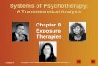 Chapter 8 Copyright © 2007 Brooks/Cole, a division of Thomson Learning, Inc. Systems of Psychotherapy: A Transtheoretical Analysis Chapter 8. Exposure