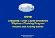Global Maritime Education & Training Association 1 SSTP GlobalMET Deck Cadet Structured Shipboard Training Program Record and Activity Books