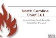 North Carolina Chief 101 Line of Duty Death Benefits Assistance Program