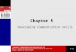Copyright  2006 McGraw-Hill Australia Pty Ltd PPTs t/a Selling: Managing Customer Relationships 3e by Peter Rix Slides prepared by Mark Vincent 5−1 Chapter