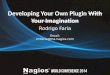 Developing Your Own Plugin With Your Imagination Rodrigo Faria Email: rmfaria@ma.nagios.com