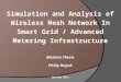 Simulation and Analysis of Wireless Mesh Network In Smart Grid / Advanced Metering Infrastructure Masters Thesis Philip Huynh Spring 2011