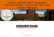 P14453: Dresser-Rand Compressor Bearing Dynamic Similarity Test Rig Final Review May 13, 2014Rochester Institute of Technology1