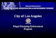 City of Los Angeles Illegal Dumping Enforcement Program