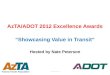 AzTA/ADOT 2012 Excellence Awards “Showcasing Value in Transit” Hosted by Nate Peterson __________