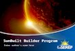 Enter author‘s name here SunBuilt Builder Program