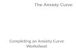 Completing an Anxiety Curve Worksheet The Anxiety Curve