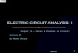 Chapter 15 – Series & Parallel ac Circuits Lecture 21 by Moeen Ghiyas 14/08/2015 1