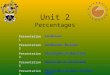 Unit 2 Percentages Presentation 1 Conversion Presentation 2 Conversion: Revision Presentation 3 Percentages of Quantities Presentation 4 Quantities as