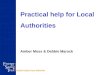 Practical help for Local Authorities Amber Moss & Debbie Marock