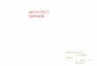 ARCHITECT SEMINAR PRESENTED BY : JITENDRA AERAN B. ARCH. IV 061015