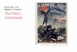 History 172 Modern France The Paris Commune. Origins Divided France – Rural: largely conservative, Catholic – Large cities: largely republican, with some