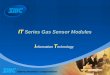 IT Series Gas Sensor Modules IT I nformation T echnology