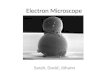 Electron Microscope Sarah, David, Jóhann. The electron source Thermionic emission – Wolfram – LaB 6 [CeB 6 can be used instead] Field emission – Cold