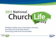 2011 National Church Life Survey feedback Each church’s Survey results will be presented in their unique Church Life Profile and are organised so as to