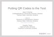 Putting QR Codes to the Test Jason Coleman Undergraduate & Community Services Librarian Kansas State University Libraries Leo Lo Research & Development