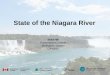 State of the Niagara River Brad Hill Environment Canada Burlington, Ontario CANADA