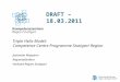 Triple Helix Model: Competence Centre Programme Stuttgart Region Jeannette Wopperer Regionaldirektor Verband Region Stuttgart DRAFT – 18.03.2011