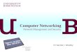 Computer Networking Network Management and Security Dr Sandra I. Woolley The IP loopback address is 127.0.0.1 for addressing your own computer