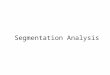 Segmentation Analysis. Segmentation Assign people to groups/clusters on basis of similarities in characteristics, attributes Bases of segmentation: -