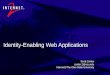 Identity-Enabling Web Applications Scott Cantor cantor.2@osu.edu Internet2/The Ohio State University
