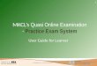 MKCL’s Quasi Online Examination - Practice Exam System User Guide for Learner 1