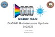 DoDAF Maintenance Update (v2.03) 5 Jan 2012 DoDAF Team
