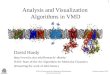 BTRC for Macromolecular Modeling and Bioinformatics  Beckman Institute, UIUC 1 Analysis and Visualization Algorithms in VMD David