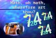 Math, oh math, wherefore art thou?. Everywhere, of course (especially in children’s books)