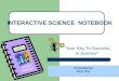 “Your Key To Success in Science” INTERACTIVE SCIENCE NOTEBOOK Presented by Dean Oey