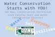 Water Conservation Starts with YOU! Jed Rau, Conservation Technician Lord Fairfax Soil and Water Conservation District
