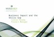 Business Impact and the Skills Gap Leslie Parady Project Manager