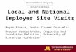 Local and National Employer Site Visits Megan Rivera, Senior Career Counselor Meaghan VanderSanden, Corporate and Foundation Relations, University of Minnesota