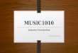 MUSIC1010 Semester Presentation Benedetta Renso Lambert