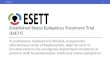 ESETT Established Status Epilepticus Treatment Trial (ESETT) A multicenter, randomized, blinded, comparative effectiveness study of fosphenytoin, valproic