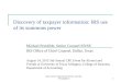 Discovery of taxpayer information: IRS use of its summons power Michael Prindible, Senior Counsel SB/SE IRS Office of Chief Counsel, Dallas, Texas August